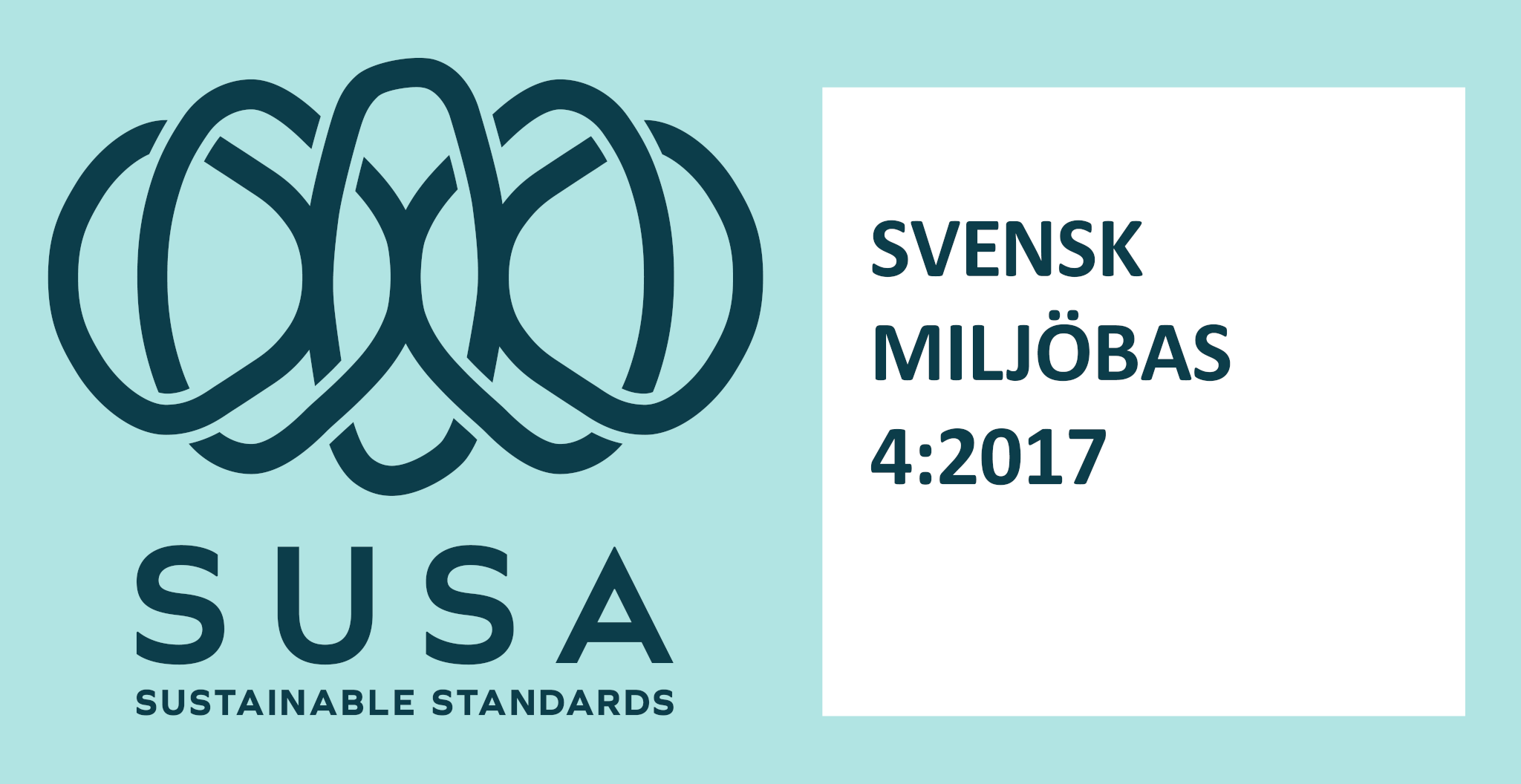 SUSA Miljödiplom, Svensk miljöbas 4:2017